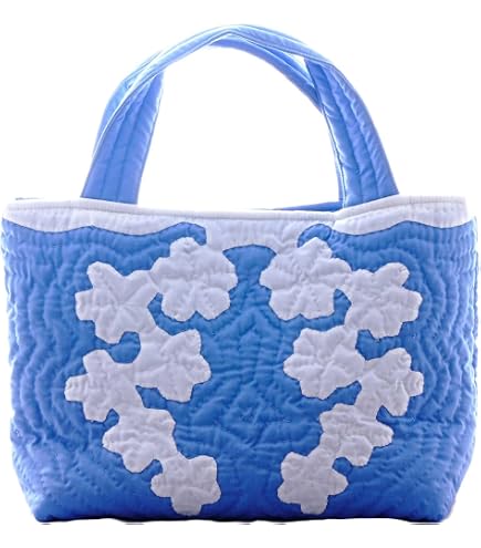 Amazon | ミウ・ミント・アロハ ハンドメイド ハワイアンキルト トート